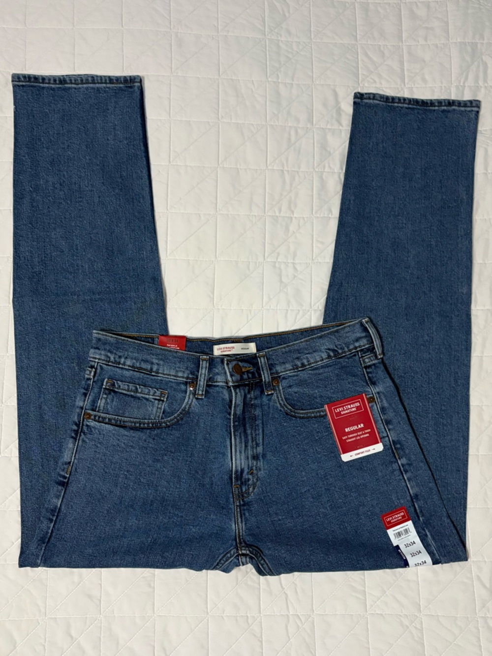 Levi’s Men’s Regular Fit Premium Flex Denim Jeans 32x34